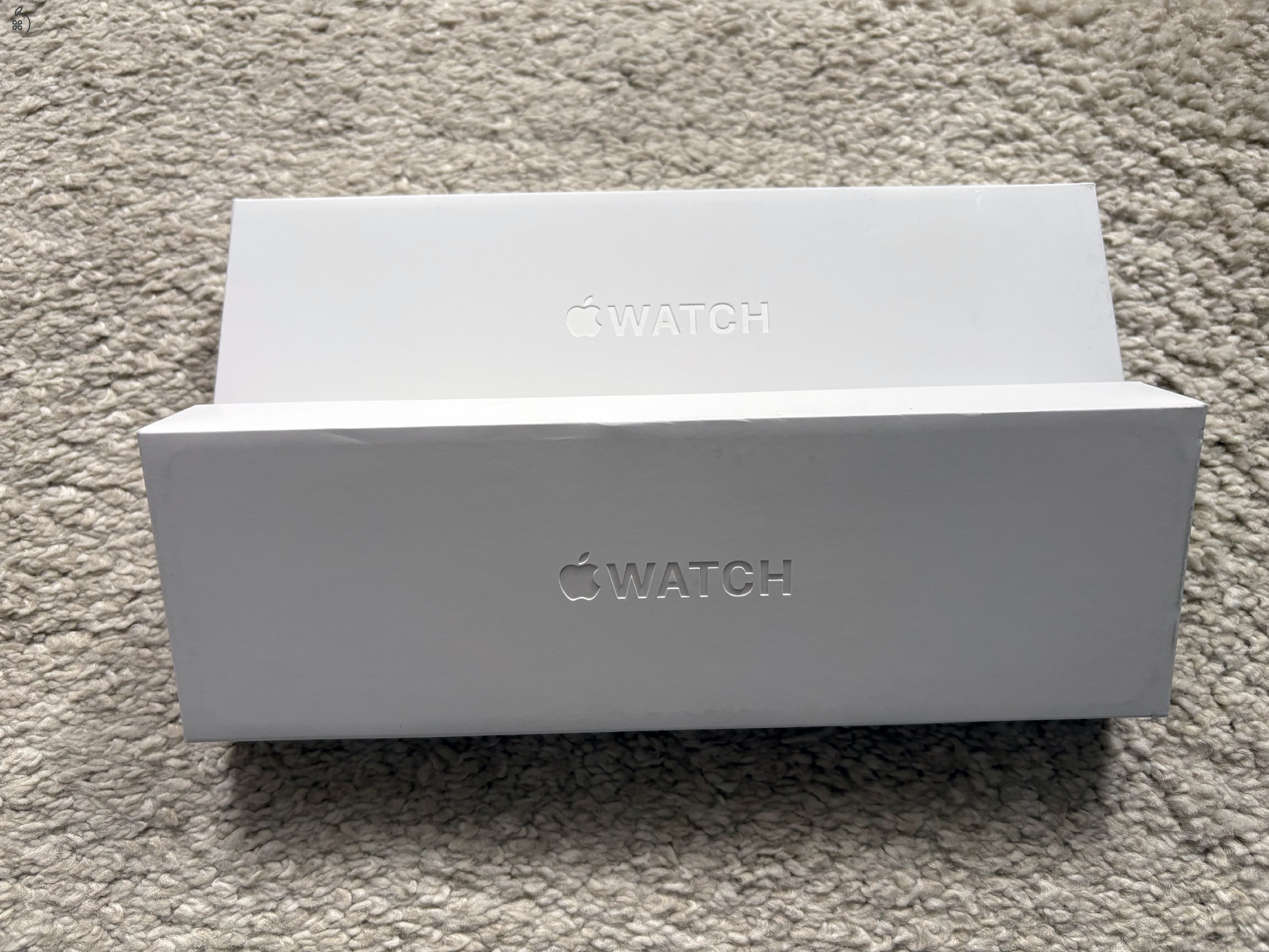 Bontatlan, új Apple Watch  GPS, Series 10, 46 mm, Silver Space Gray, eladó!