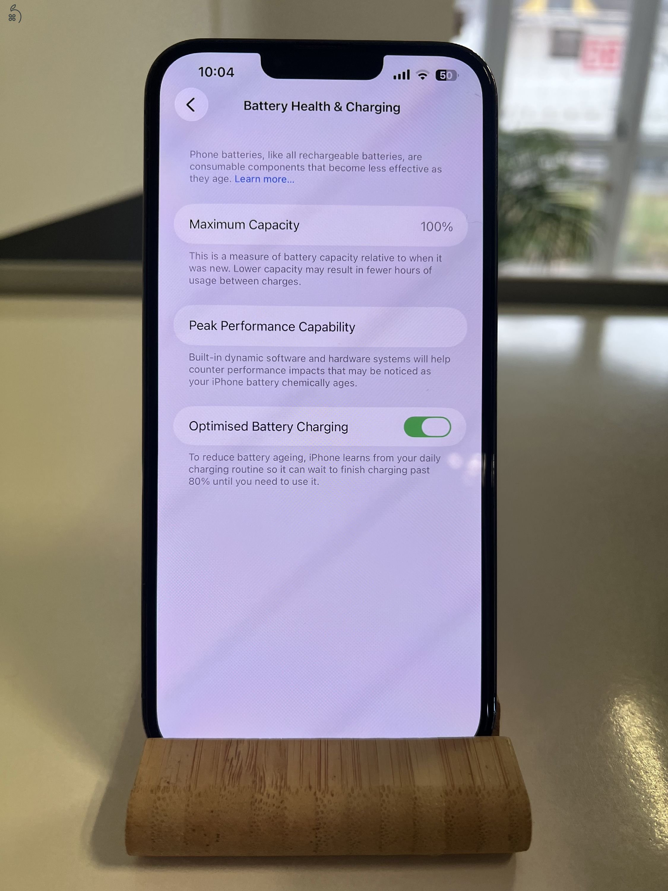 Eladó iPhone 13 Pro Max - 256GB - Sierra Blue - új 100% akkumultor - szép állapot