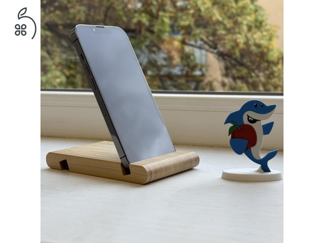 GYÖNYÖRŰ iPhone 13 Pro 128GB Graphite -1 ÉV GARANCIA - Kártyafüggetlen, MS3962, 100% Akkumulátor