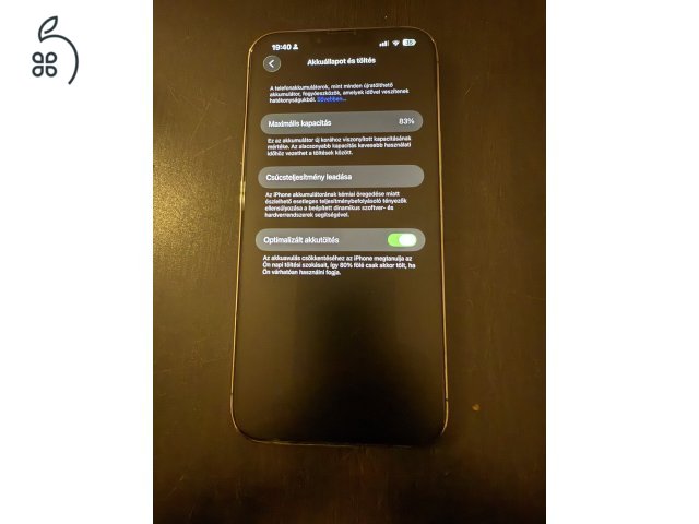 Karcmentes, tökéletesen működő 13 Pro Max 256 GB