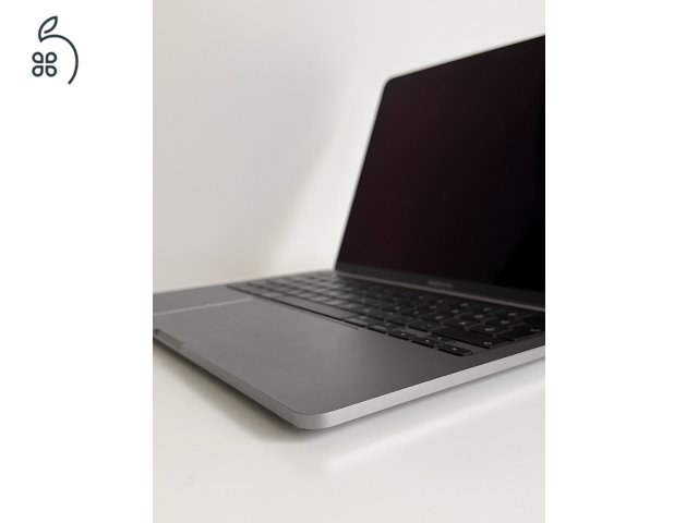 Apple MacBook Pro 13” 2020, i5 Quad-Core, 512GB SSD, 16GB, magyar billentyűzet, TouchBar, új akksi.