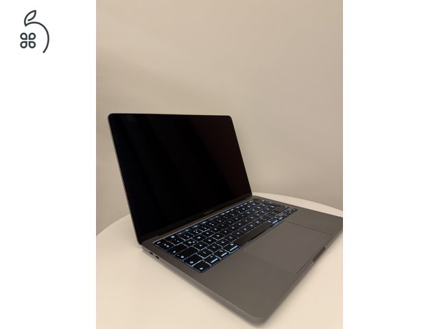 Apple MacBook Pro 13” 2020, i5 Quad-Core, 512GB SSD, 16GB, magyar billentyűzet, TouchBar, új akksi.