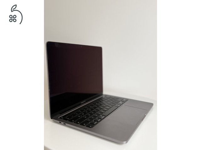Apple MacBook Pro 13” 2020, i5 Quad-Core, 512GB SSD, 16GB, magyar billentyűzet, TouchBar, új akksi.