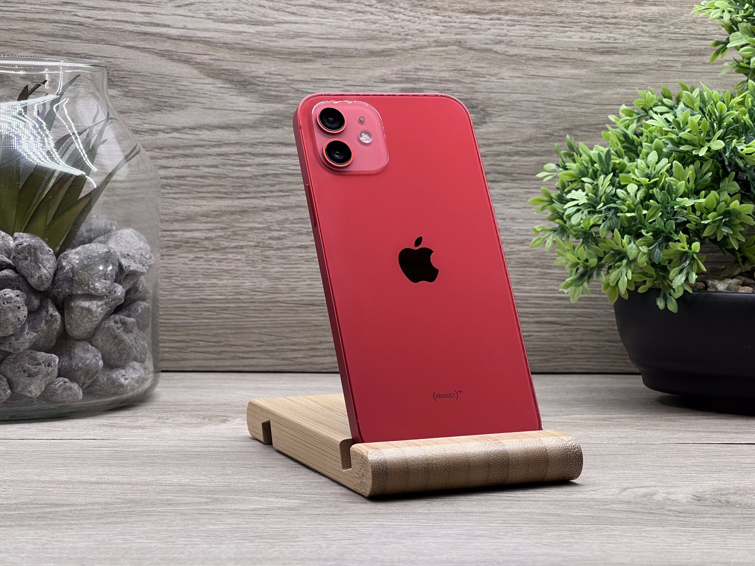 Hibátlan iPhone 12 Red 128GB 2 ÉV Garanciával Számlával 100% Akku