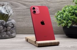 Hibátlan iPhone 12 Red 128GB 2 ÉV Garanciával Számlával 100% Akku