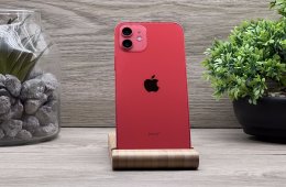 Hibátlan iPhone 12 Red 128GB 2 ÉV Garanciával Számlával 100% Akku