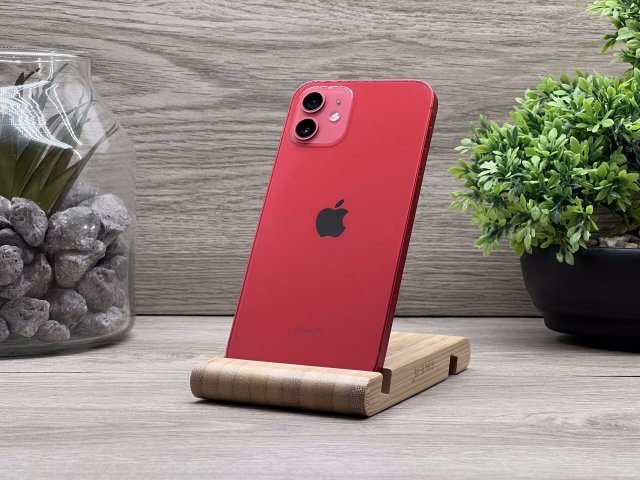 Hibátlan iPhone 12 Red 128GB 2 ÉV Garanciával Számlával 100% Akku