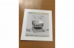 Mac mini M4 hőelvezető és porvédő állvány.