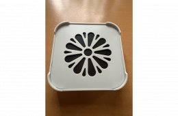 Mac mini M4 hőelvezető és porvédő állvány.