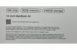 2025 M4 MacBook Air, bontatlan, garanciás