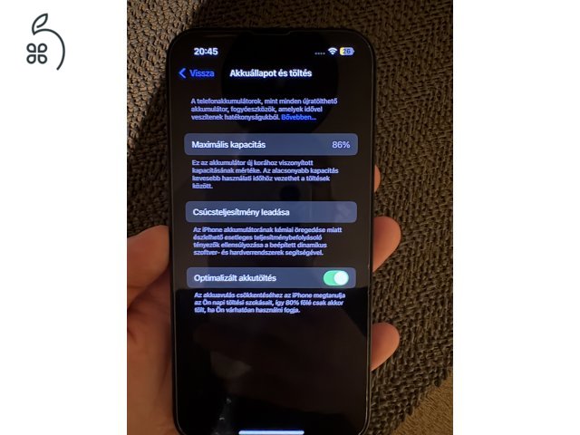 Eladó Iphone 13, 128GB