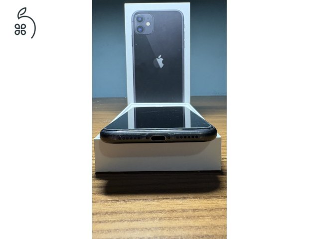 iPhone 11 • 128GB • 100% akku (DESAY) • Szép állapot • 9 tok + 4 fólia