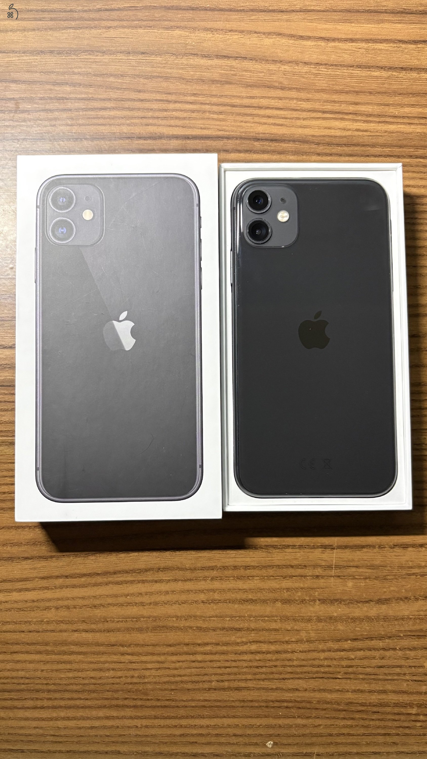 iPhone 11 • 128GB • 100% akku (DESAY) • Szép állapot • 9 tok + 4 fólia