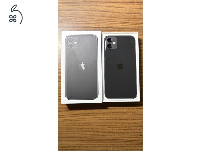 iPhone 11 • 128GB • 100% akku (DESAY) • Szép állapot • 9 tok + 4 fólia