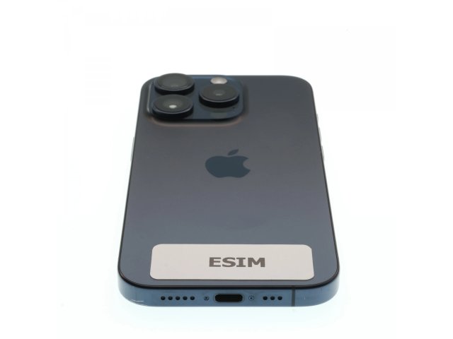 Apple iPhone 15 Pro eSIM 256 GB Blue Titanium 100%