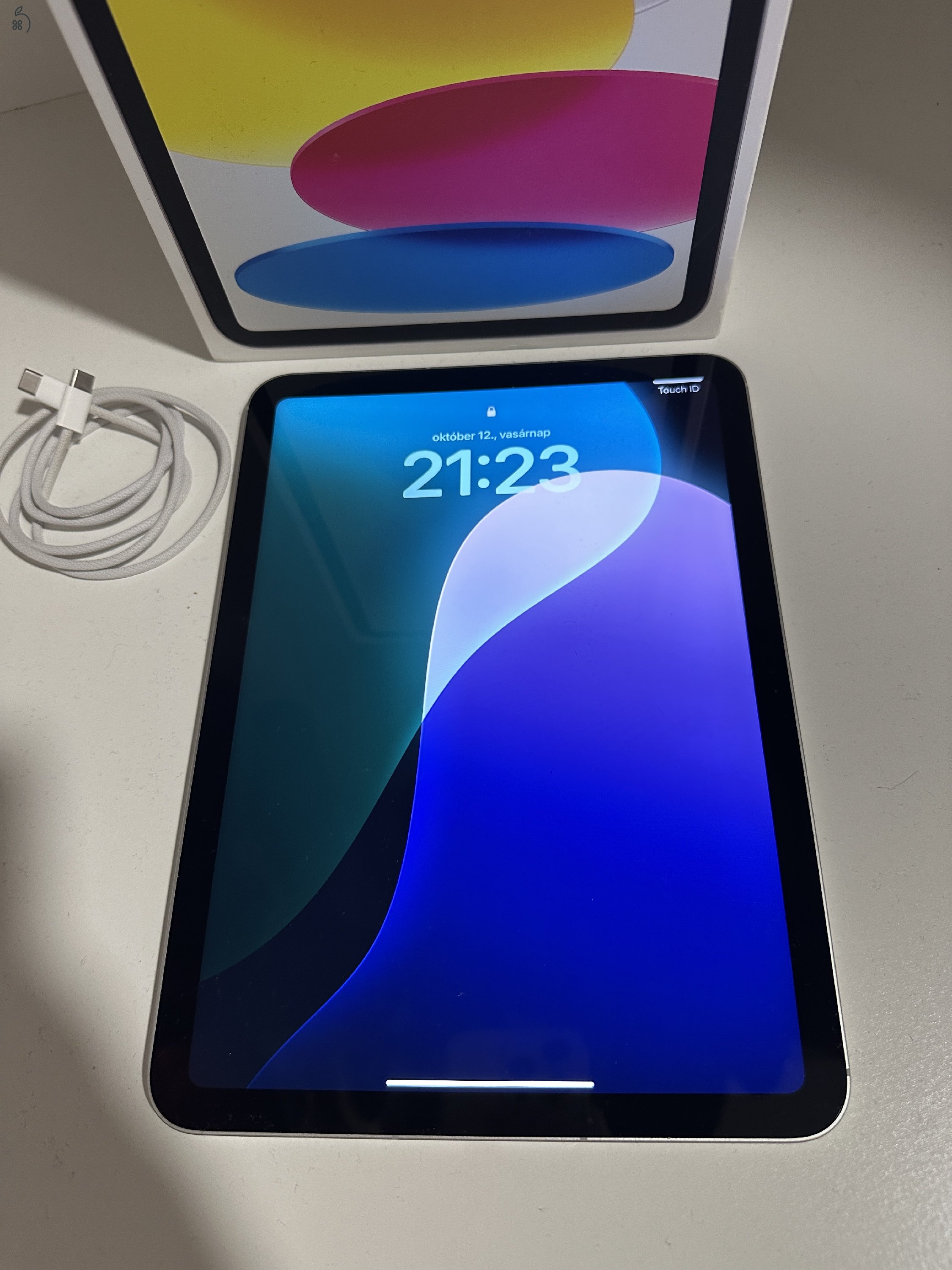 Apple iPad 10.generáció Wifi+Cellular 64 GB Ezüst