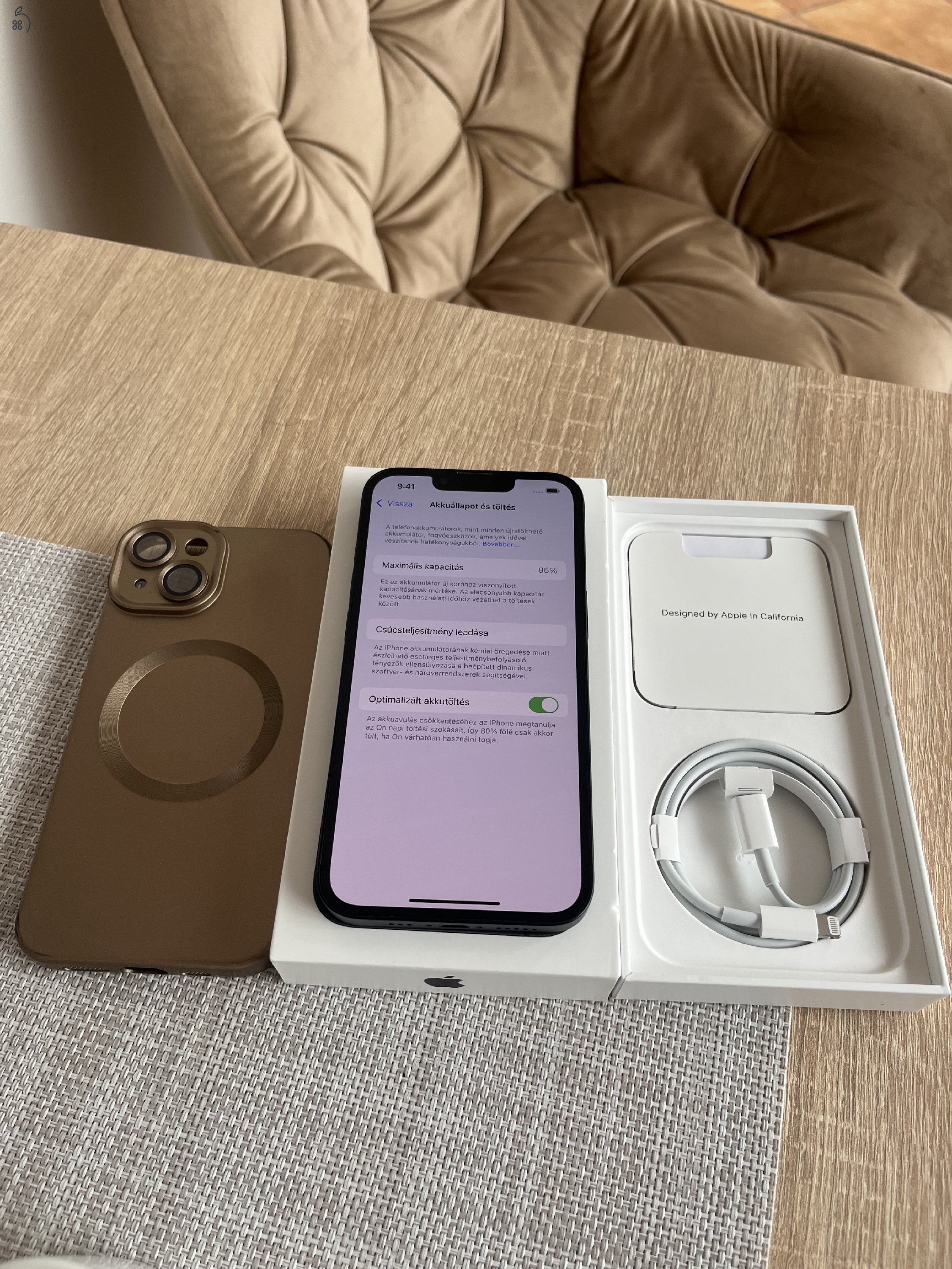 iPhone 13 128gb független, karcmentes