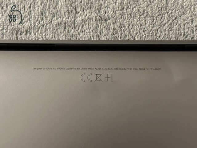 M1, 13”, 512 GB, 2020 modell