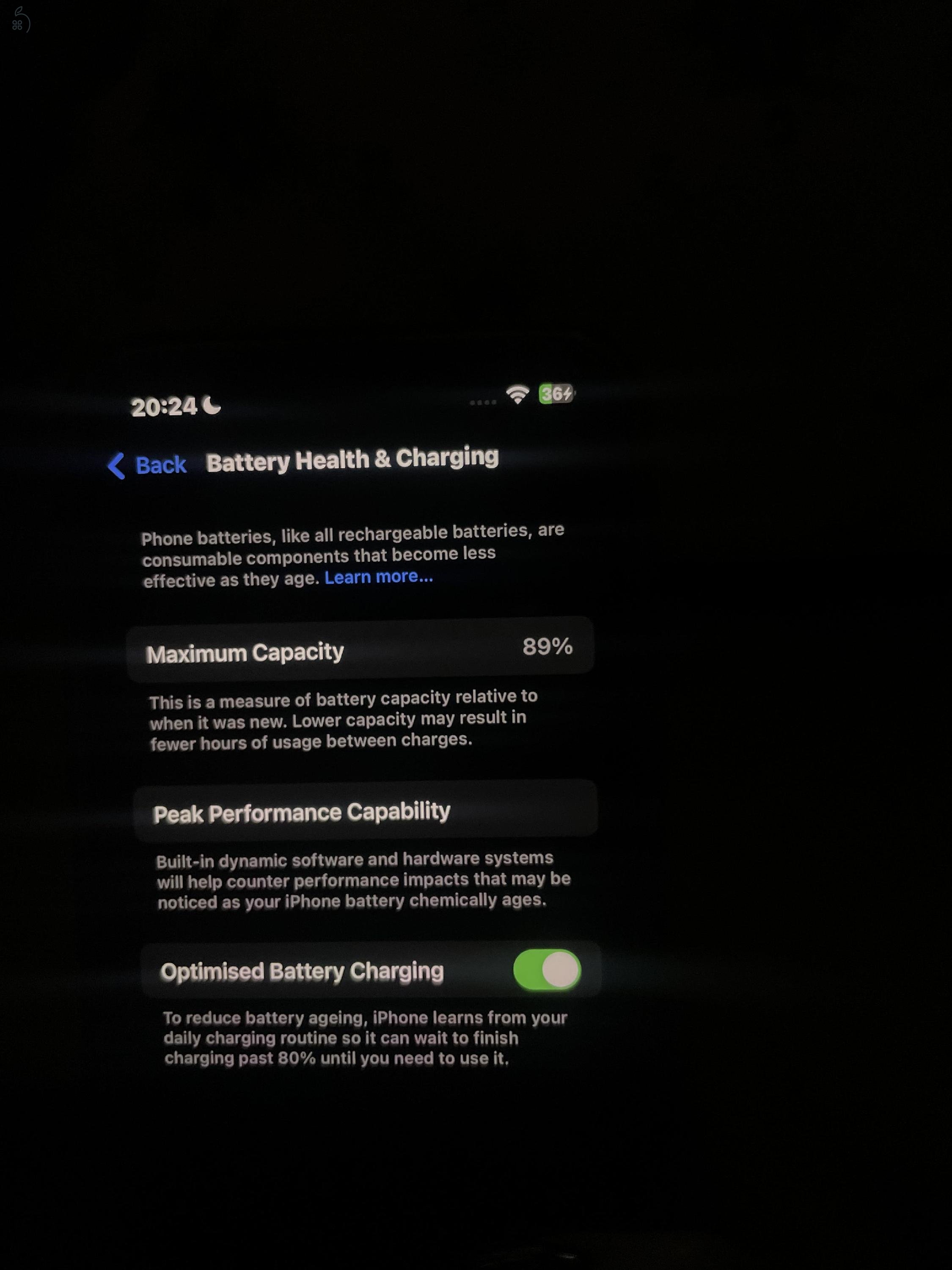 iPhone 13, 128 GB, Független, Újszerű, Fekete