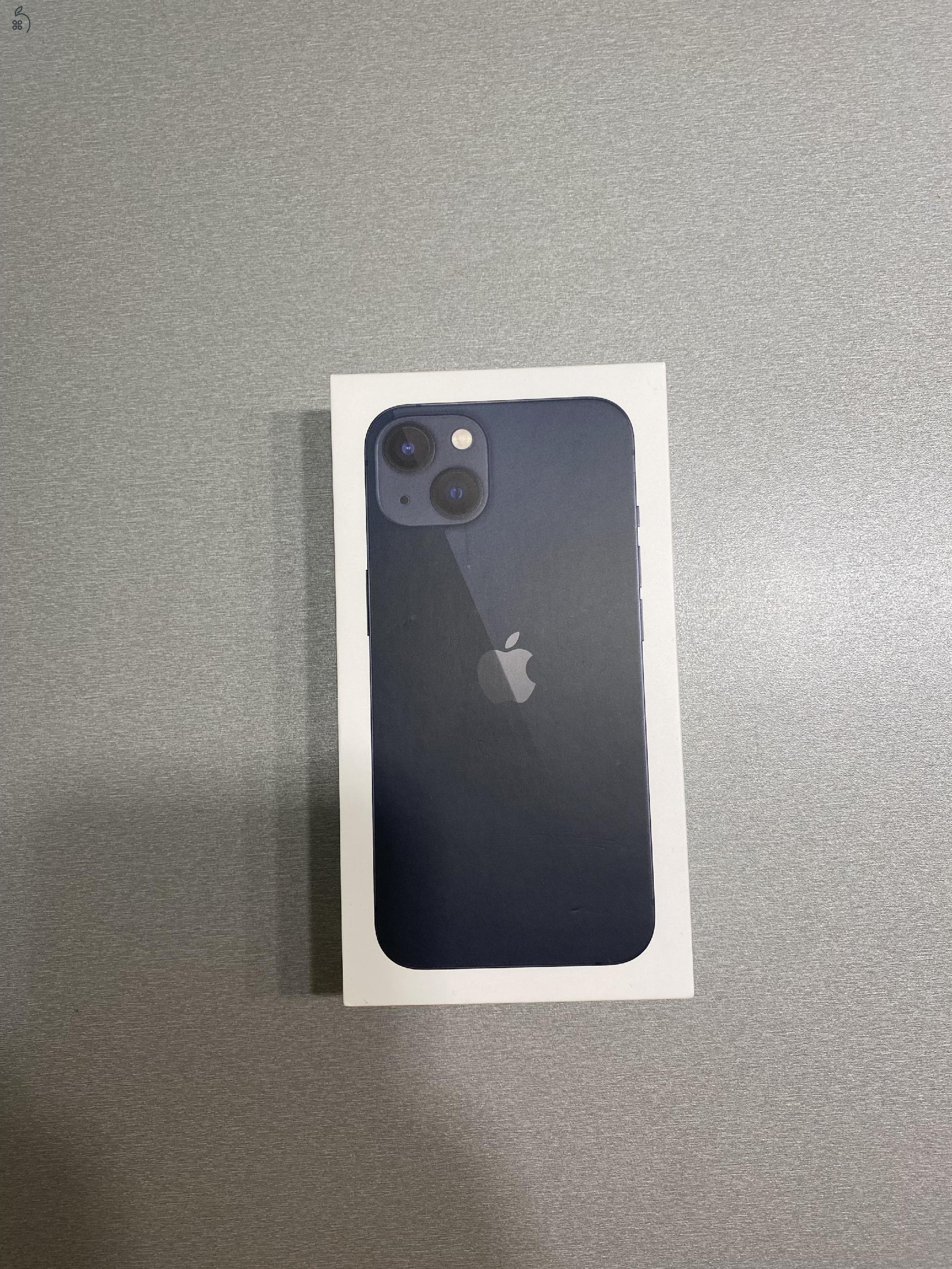 iPhone 13, 128 GB, Független, Újszerű, Fekete