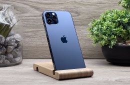 Hibátlan iPhone 12 Pro Pacific Blue 256GB 2 ÉV Garanciával Számlával 99% Akku