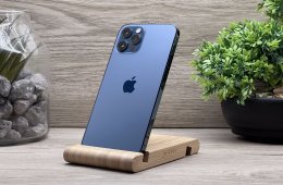 Hibátlan iPhone 12 Pro Pacific Blue 256GB 2 ÉV Garanciával Számlával 99% Akku