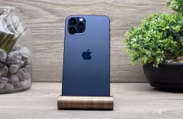 Hibátlan iPhone 12 Pro Pacific Blue 256GB 2 ÉV Garanciával Számlával 99% Akku