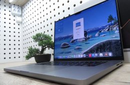 Apple MacBook Pro 16” (2021, M1 Pro) – Liquid Retina XDR + ProMotion 120 Hz, akár 21 óra – 16 GB RAM – 512 GB SSD – Használt, megkímélt – 581 ciklus / 86% akku – 3 hónap garancia