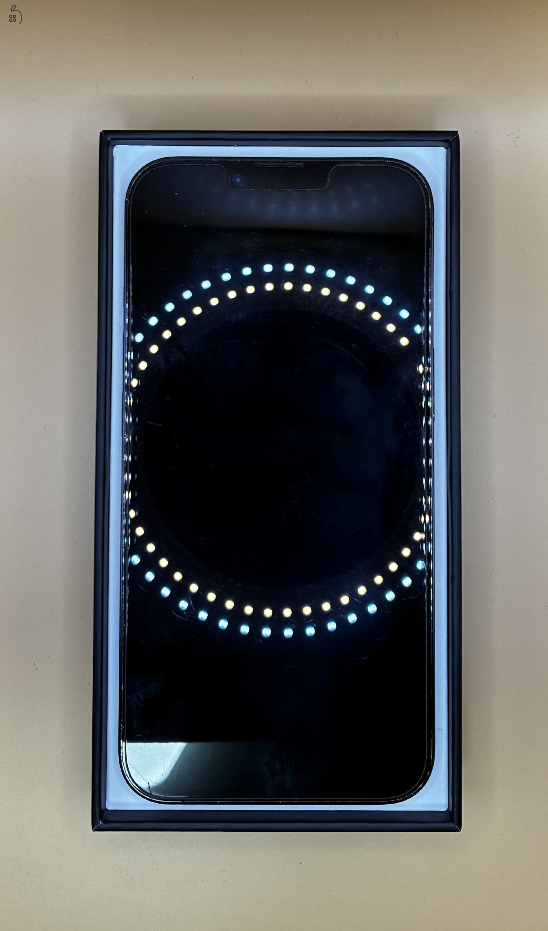 IPhone 13 Pro 128 GB kártyafüggetlen  graphite dobozával, akku 83%