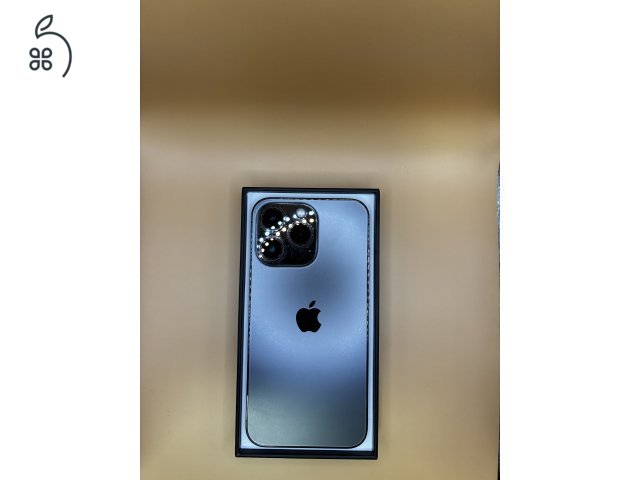 IPhone 13 Pro 128 GB kártyafüggetlen  graphite dobozával, akku 83%