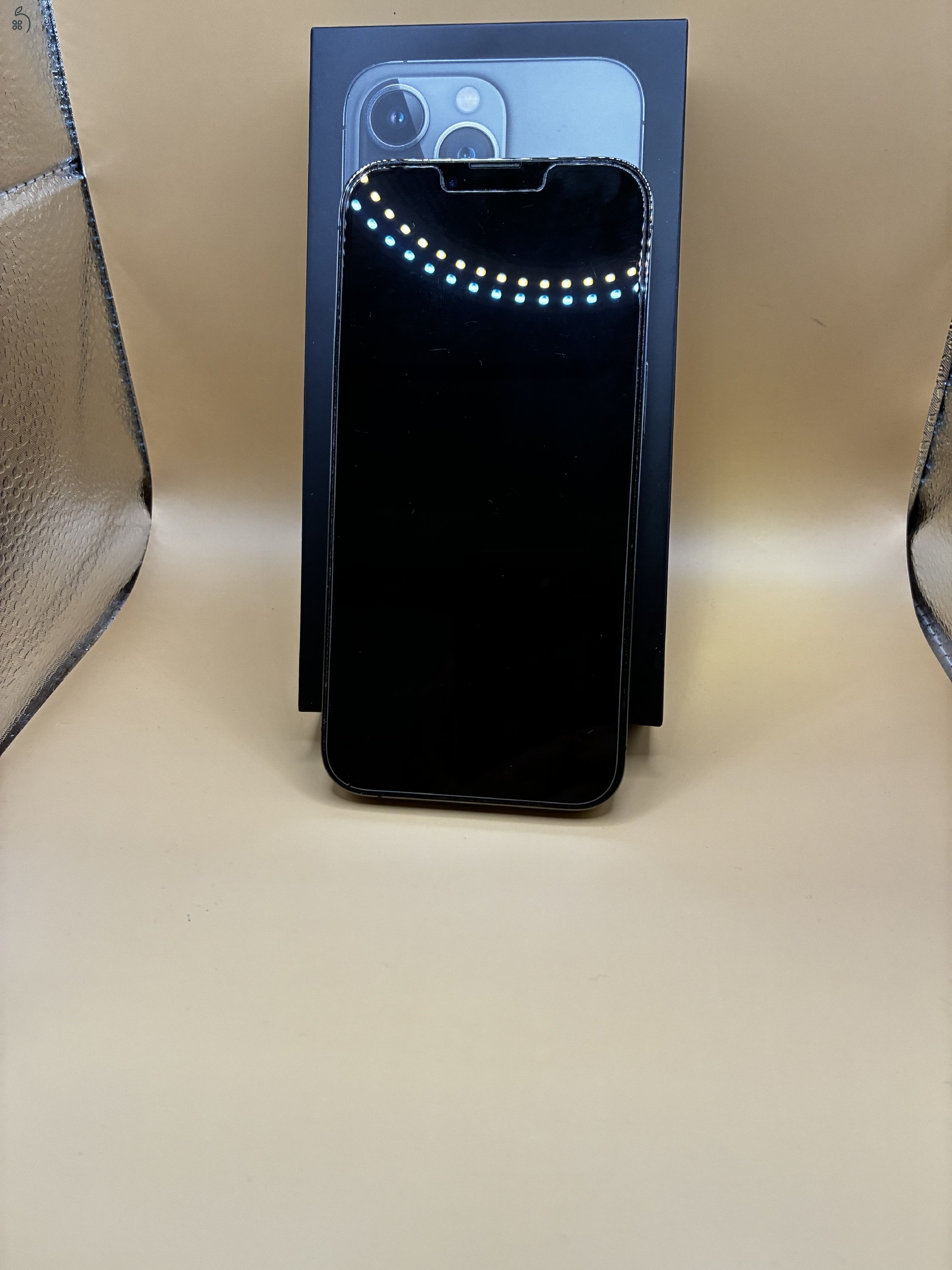 IPhone 13 Pro 128 GB kártyafüggetlen  graphite dobozával, akku 83%