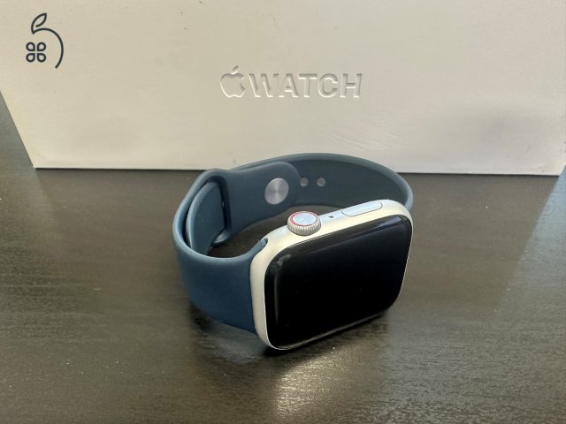 Eladó Apple Watch Series 9 45 mm GPS+Cellular - Silver