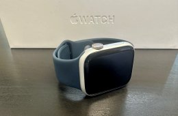 Eladó Apple Watch Series 9 45 mm GPS+Cellular - Silver