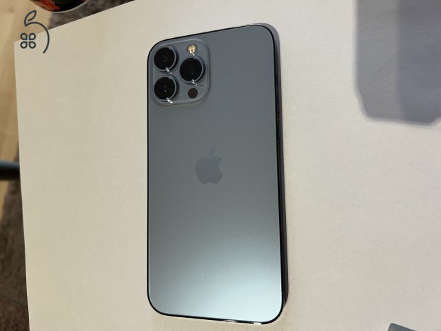 iPhone 13 Pro Max 128GB Sierra Blue független 100% Akku