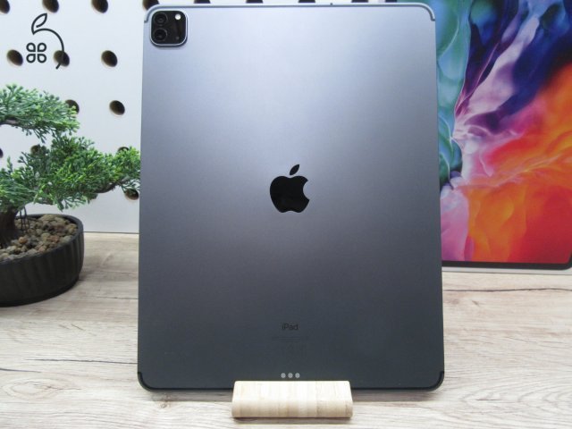 Apple iPad Pro 12,9” (4th gen, 2020) – Liquid Retina, ProMotion 120 Hz, USB-C – Wi-Fi + Cellular – 256 GB – Használt, karcmentes – 3 hónap garancia