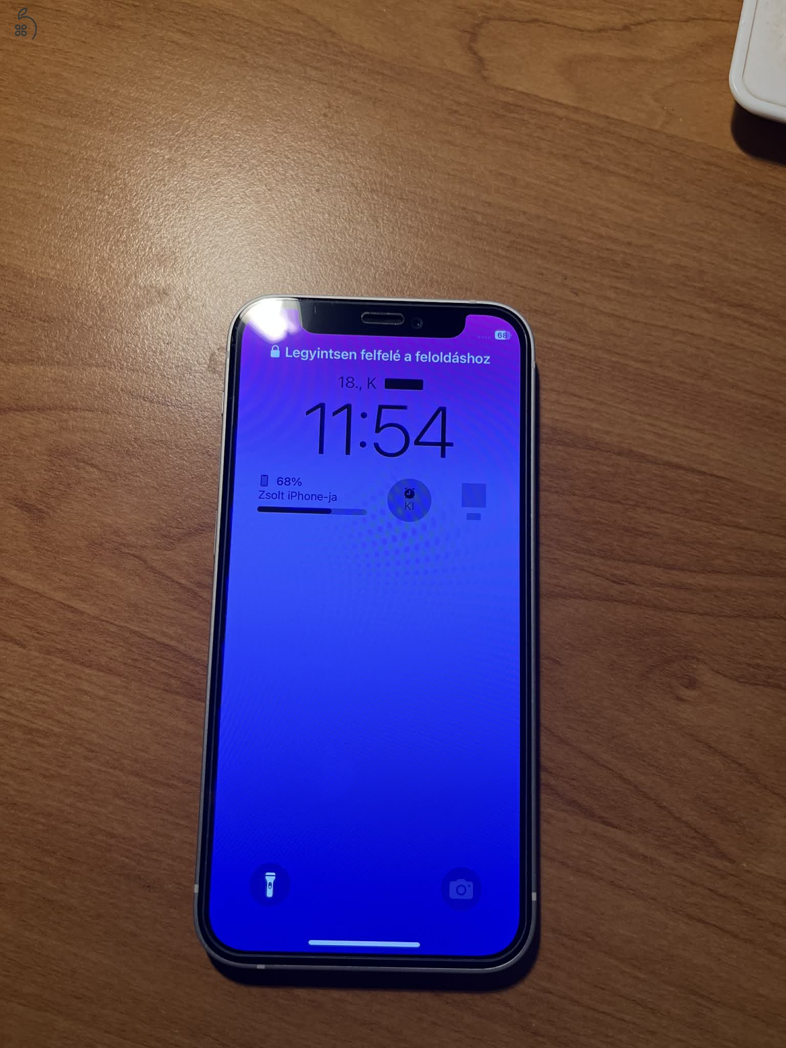 Iphone 12 mini fehér eladó