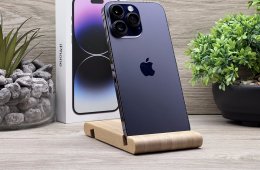 iPhone 14 Pro Max Deep Purple 128GB 2 ÉV Garanciával Számlával 90% Akku