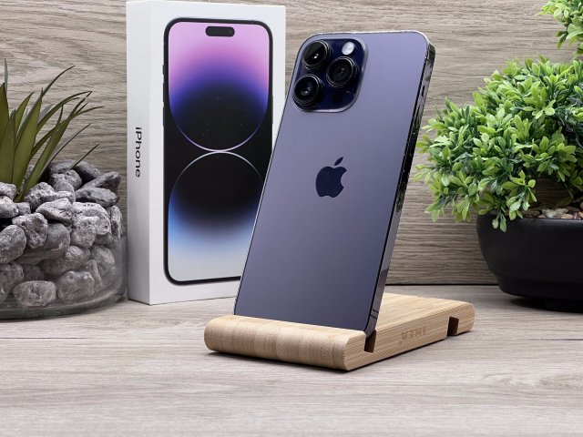 iPhone 14 Pro Max Deep Purple 128GB 2 ÉV Garanciával Számlával 90% Akku