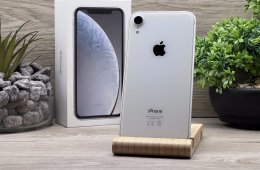 iPhone XR White 64GB 2 ÉV Garanciával Számlával 93%Akku