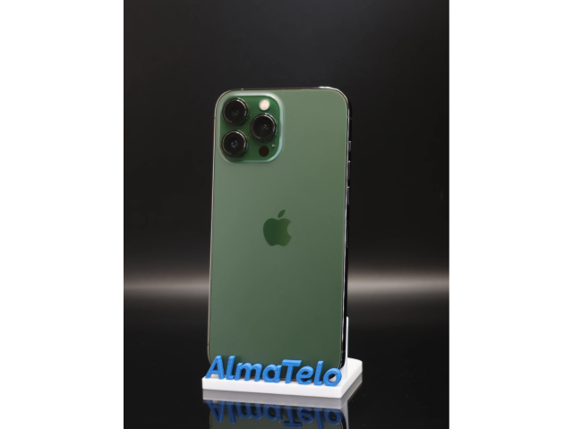 Apple iPhone 13 Pro Max 128 GB Alpine Green 100% akku - 12 HÓ GARANCIA