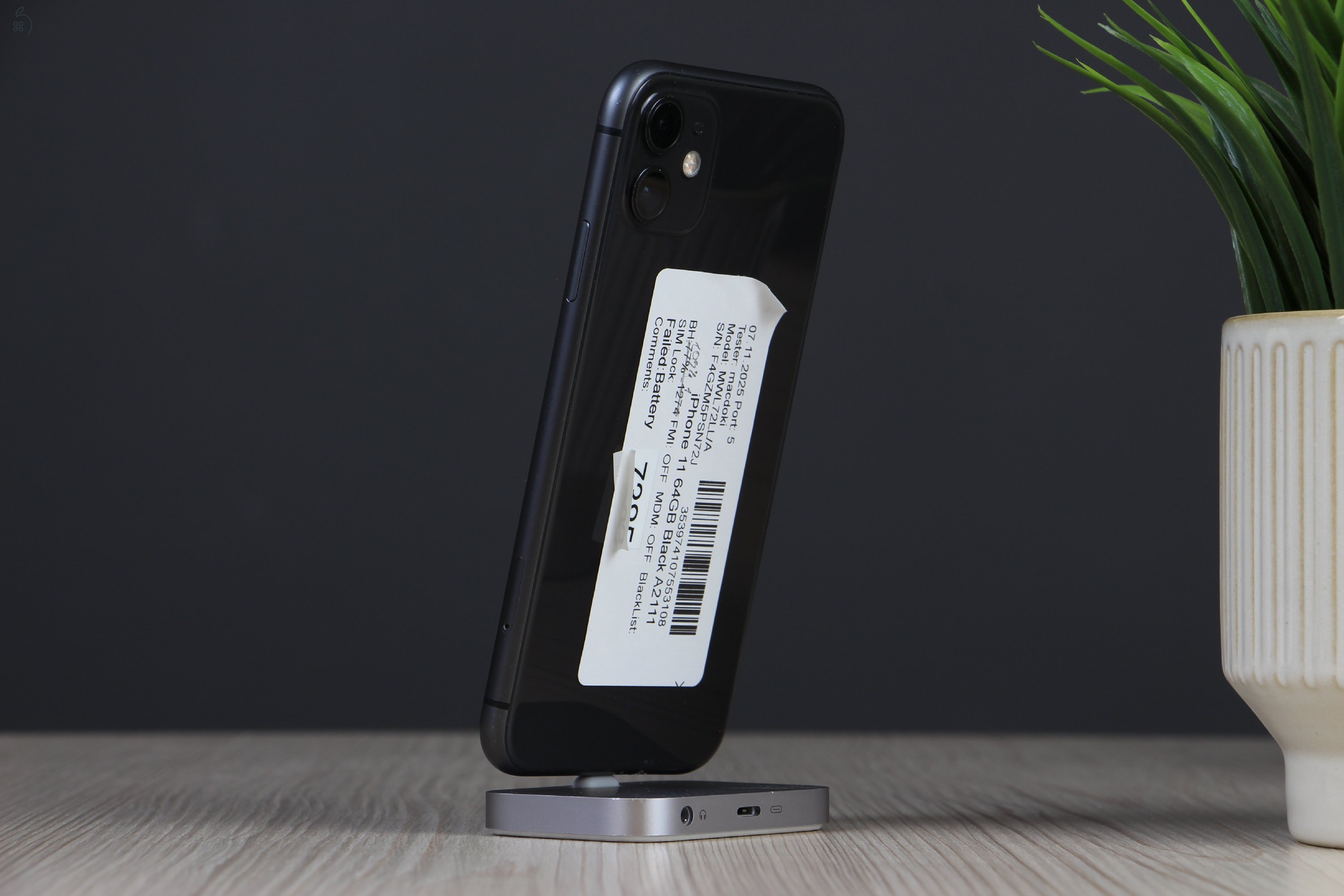 Apple iPhone 11 64GB Black C US-7385