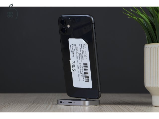 Apple iPhone 11 64GB Black C US-7385