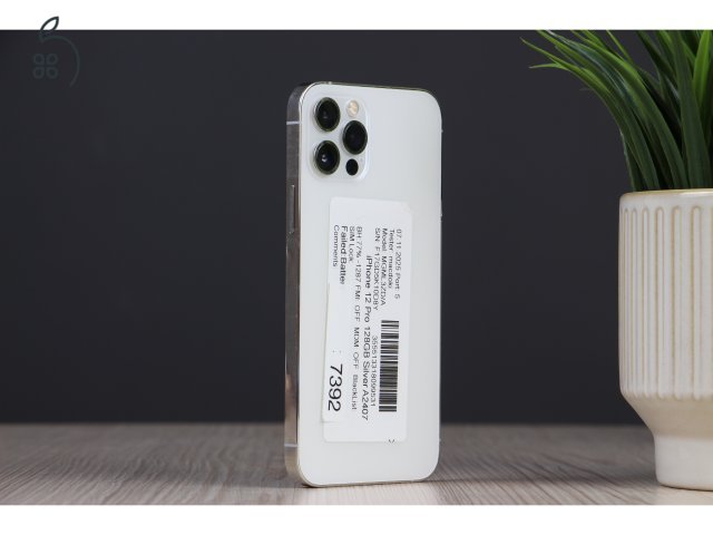 Apple iPhone 12 Pro 128GB Silver C+ US-7392
