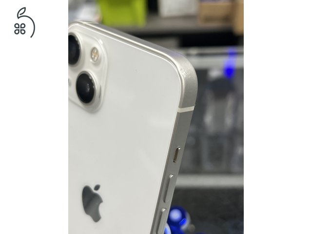 Iphone 13 128GB Fehér, 100% Új Akkuval, Garanciával, Üzletből