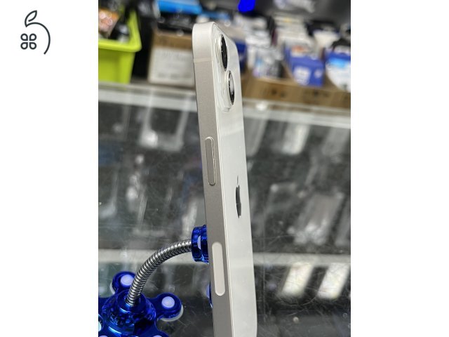 Iphone 13 128GB Fehér, 100% Új Akkuval, Garanciával, Üzletből