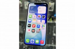 Iphone 13 128GB Fehér, 100% Új Akkuval, Garanciával, Üzletből