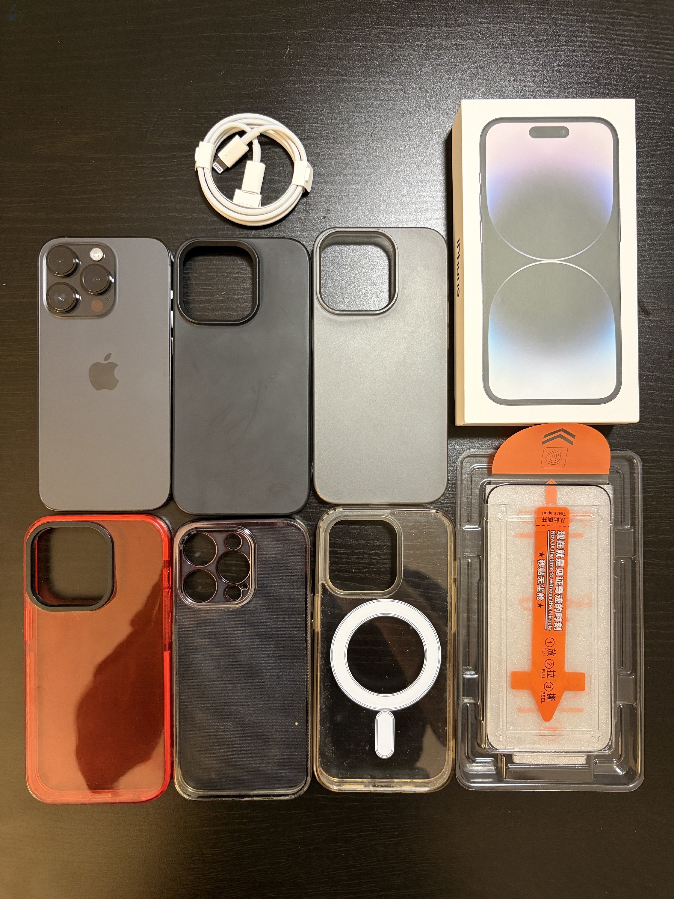 iPhone 14 Pro Fekete 128GB GARANCIÁS + ajándék