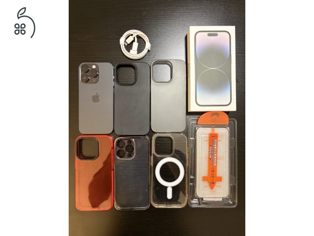 iPhone 14 Pro Fekete 128GB GARANCIÁS + ajándék
