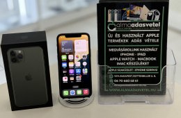 iPhone 11 Pro 64GB Fekete Független Használt/1-3 hónap gar./Akku 100%/p4581