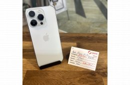 Apple iPhone 14 Pro - 128 GB - Silver - Új akku - ONLY E-SIM (38.)